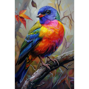 Colourful Bird Canvas